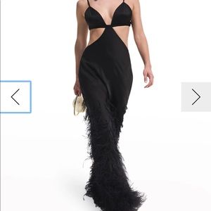 Cult Gaia Raisa gown xs